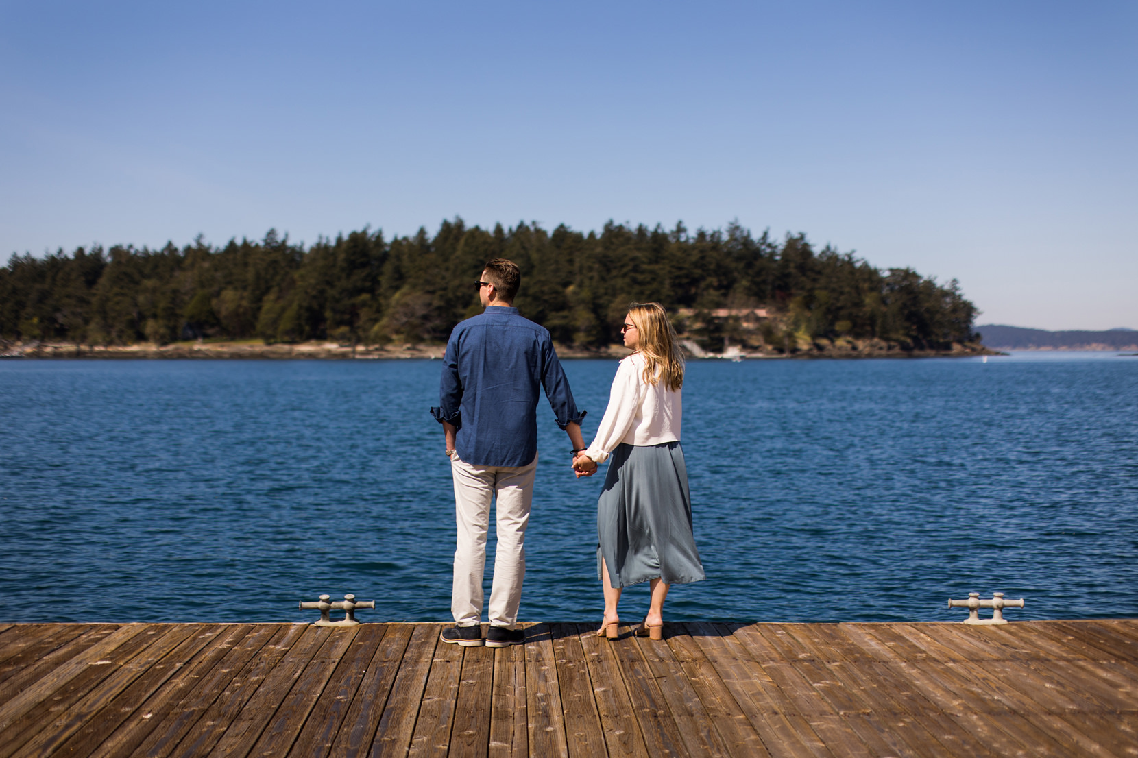 San Juan Island Engagement Photos